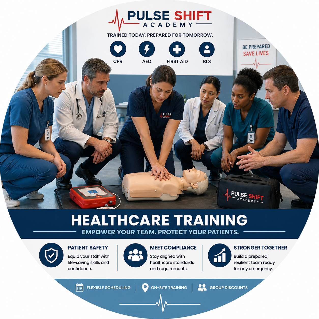 Healthcare CPR and BLS training